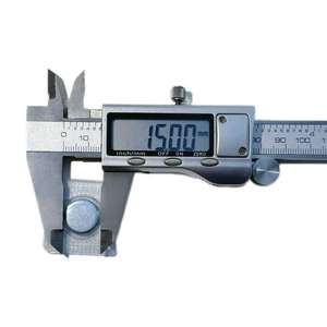 D15 * 2mm Pvc boucle magnétique forte Absorption magnétique Invisible vêtements bagages étanche rond aimant bouton boucle magnétique - Product Image 2