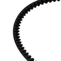 Courroie de distribution haute performance pour machine d'impression grand format, couple élevé, vitesse 14 m/s, courroie de découpe 14M/Pitch, en CR + fibre de verre + tissu