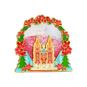 High-Quality Customized Unique Fridge Magnets Modern Metal Fridge Magnets City-Themed Fridge Magnets Souvenirs - Product Image 1