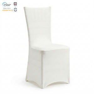 Funda de Silla Chiavari Moderna, Ecológica, Antidesgarros, Blanca, para Hotel, de Spandex, Ajustable, Lavable - Product Image 1