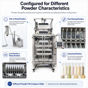 KL Automatic Multi Line 3 in 1 Instant Coffee Powder Sachet Filling Machine 8 Lane Stick Pack High Speed Multi Lane Design Ensur - Product Image 3