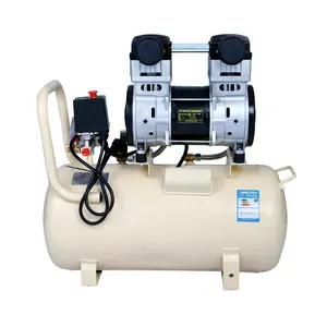 Compressor de ar portátil sem óleo, 1.5kw 3kw 4.5kw, alta indústria de fluxo de ar, compressor