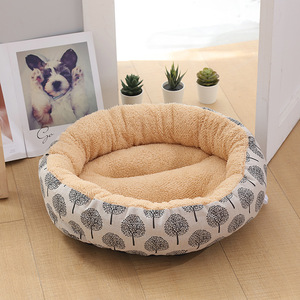 Hot Verkopende Moderne Zoete Slaap Zachte Stof Hoge <span class=keywords><strong>Loft</strong></span> Warme Hond Kussen Pluche Hondenbedden Luxe Huisdier <span class=keywords><strong>Bed</strong></span> - Product Image 4