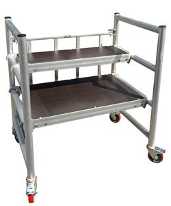 Mini <span class=keywords><strong>échafaudage</strong></span>s portables en aluminium 2022, usage domestique, petits <span class=keywords><strong>échafaudage</strong></span>s en Alu, roues roulantes mobiles, <span class=keywords><strong>échafaudage</strong></span>s pliables - Product Image 1