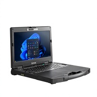 Ordinateur portable semi-robuste Getac S410 G5 pour inspection sur chantier, processeur I5-1340P, 32 Go de DDR5, SSD 1 To, écran tactile FHD 1000 nits