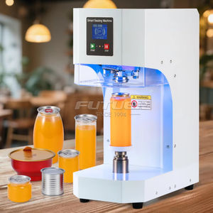 Nouvelle version améliorée de la machine de scellage automatique pour boîtes en plastique et en aluminium, machine de scellage industrielle pour boîtes de conserve - Product Image 1