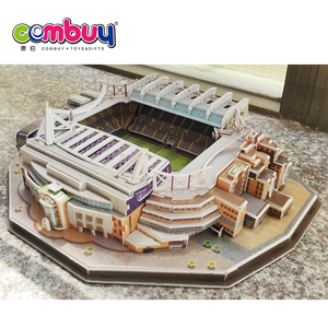 Stadio di Calcio Stamford Bridge <span class=keywords><strong>Puzzle</strong></span> 3D Fai-da-Te 171 Pezzi - Product Image 4
