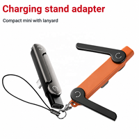 Adaptateur de support de charge pour téléphone Type C, charge rapide 240W, convertisseur OTG USB-C mâle vers USB-C femelle avec support pliable