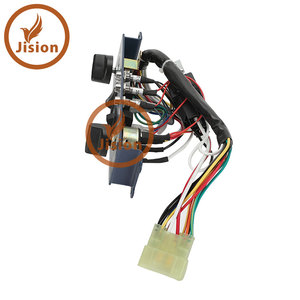 Pièce de rechange pour excavatrice, panneau de commande de climatisation, interrupteur pour SY55 SY65 - Product Image 2