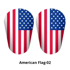 Patrón <span class=keywords><strong>de</strong></span> Bandera Nacional, Logotipo Personalizado, Marca Personalizada, Tamaño Extra Pequeño, Plástico PBT, Mini Protectores Profesionales para Todas las Estaciones, para Competición - Product Image 4