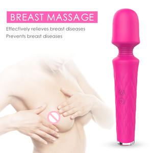 Vibrateur électrique puissant pour femmes, en silicone, mini masseur AV, stimulateur, baguette, jouets sexuels pour adultes, massage du dos - Product Image 5