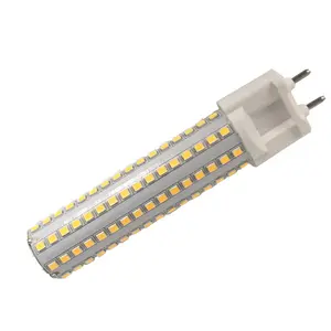 工厂交货15W G12 led灯85-265V cdm-t替换2835SMD G12带CRI82玉米灯的LED灯泡