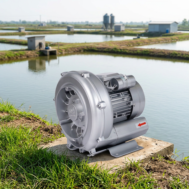 Single Phase 0.37 KW Electric Ring Blower Regenerative Blower for Fish Shrimp Farming