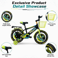 Vélo pour enfants de 12 pouces avec panier en fer et système de freinage, conçu pour les garçons, du fournisseur chinois