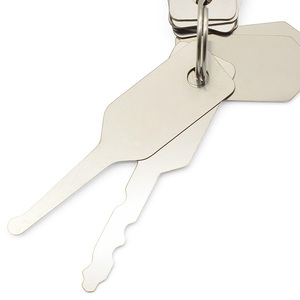 ชุดเครื่องมือช่างกุญแจสแตนเลส 10 in 1 แบบสองด้าน สำหรับปลดล็อคและ<span class=keywords><strong>ซ่อม</strong></span>แซมกุญแจ<span class=keywords><strong>รถ</strong></span>ยนต์ ชุดเครื่องมือมืออาชีพ - Product Image 4