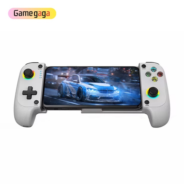 Gamegaga STK-7009F Game Controller Extendable Joypad Joystick Phone Holder ABS Material for Android/iOS Mobile Phones