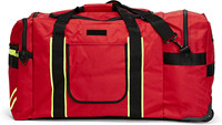 2023 personnalisable Premium Rolling Pompier Turnout Gear Bag Nouveau design à roues Jumbo Pompier Rescue pour une utilisation en extérieur