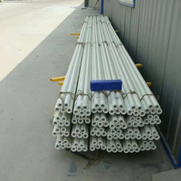 Tongkat Fiberglass Pabrikasi, Pipa Pultrusi/Batang Padat, Strip, Pagar Pertanian, Tiang Penyangga Tanaman Rumah Kaca, Pasak, Penyangga Sayuran