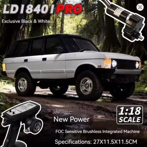 Nouvelle voiture télécommandée tout-terrain RC 1:18 LDR/C LD18401pro à simulation sensorielle, sans balais, quatre roues motrices, avec câble USB, prête à l'emploi - Product Image 2