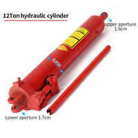Cric hydraulique manuel robuste à long ram pour le levage de voitures