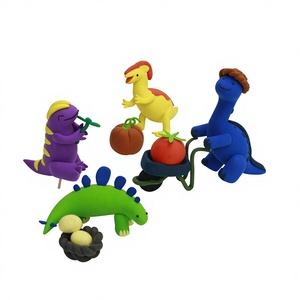 MIKATALE Boîte de <span class=keywords><strong>Pâte</strong></span> <span class=keywords><strong>à</strong></span> <span class=keywords><strong>Modeler</strong></span> Ultra-Légère et Sûre de Haute Qualité, Facile <span class=keywords><strong>à</strong></span> Utiliser, Thème Parc <span class=keywords><strong>à</strong></span> Dinosaures pour l'Aïd al-Fitr - Product Image 3
