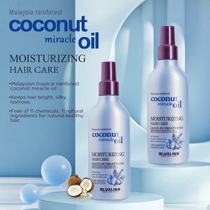 Trattamento per <span class=keywords><strong>Capelli</strong></span> Idratante all'Olio di Cocco LUXLISS Etichetta Privata Vegano <span class=keywords><strong>Cura</strong></span> dei <span class=keywords><strong>Capelli</strong></span> Femminile Trattamento Leave-in Spray 10 in 1 - Product Image 3