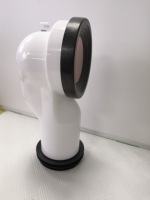 Fabricant chinois de toilettes WC Pan Shiting Connecteur Home Smart Toilet Adaptateur de connexion de tuyau en plastique avec joint en caoutchouc