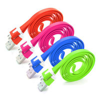 Kabel USB pengisi daya ponsel, kabel USB Android pengisi daya warna-warni untuk hadiah Natal