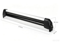 Porte-ski antivol verrouillable pour toit de voiture, porte-ski verrouillable pour SUV, barre transversale