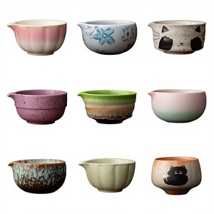 Bol à thé <span class=keywords><strong>de</strong></span> style japonais, nouveau, fait main, rétro, en céramique, pour matcha et thé bouillant, 0,4 kg, outil <span class=keywords><strong>de</strong></span> cérémonie du thé <span class=keywords><strong>de</strong></span> la dynastie Song - Product Image 2