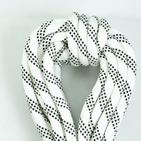 Corde d'escalade statique JIAOLONG 10,5 mm en nylon et polyester, certifiée CE EN1891, résistance à la rupture >21 kN, faible étirement, haute résistance