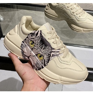 High Quality Head 3D Technology High <b>Top</b> Platform Sneakers Autumn/Winter/Spring Loafers Couples <b>Walking</b> Casual Shoes Patent - Product Image 1