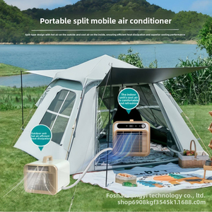 Condizionatore d'Aria Portatile Split da 1m, 5000BTU, 220V AC, con Telecomando, per Campeggio, Tubo di Collegamento, Nessuna Installazione Necessaria - Product Image 3