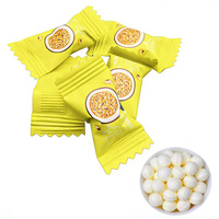 Groothandel Suiker Vrij Passievrucht Munt Tablet Snoep met Vitamine C 500g Zakjes Bolvormige Snack
