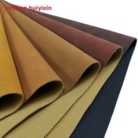 Étui électronique en cuir PU style peau de mouton, résistant à l'abrasion, pour ordinateur et téléphone portable, avec poche intérieure, épaisseur 0,8 mm, vente en gros