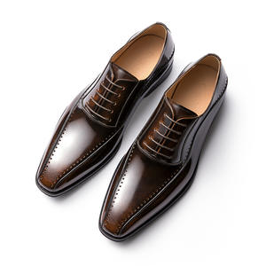 Zapatos Oxford de Cuero Auténtico, Impermeables, con Punta en Pico, Cierre sin Cordones, Soporte Estable, Zapatos Casuales para Hombre, Zapatos de Vestir - Product Image 6