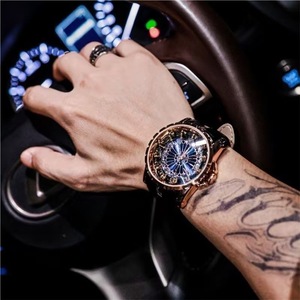 Montre Table Ronde des Douze Chevaliers, Cadeau de Saint-Valentin pour petit ami, Chevalier tridimensionnel personnalisé, Tendance masculine - Product Image 3