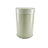 Boîtes de conserve rondes personnalisées de 100g avec couvercles en aluminium et joints à bouchon à vis Boîte en poudre de métal Matcha en tailles de 50g 100g 150g 200g