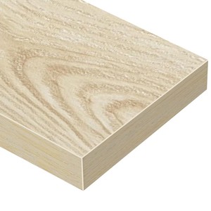 Étagères flottantes pour salle de bain, 16 pouces, lot de 2, en bois naturel, à fixer au mur, étagère au-dessus des toilettes, décoration style farmhouse - Product Image 1