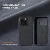Étui de protection en cuir italien luxueux avec charge sans fil pour appareils photo, compatible avec les modèles 17, 16, 15, 14, 13, 12 Pro et Pro Max