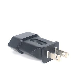 美国2叉公至欧洲欧盟女性旅行适配器1-15P至CEE7/16电源适配器美国插头至欧元插座连接器 - Product Image 3