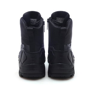 Bottes tactiques d'extérieur DF023 noires pour toutes les saisons, dessus en mesh, imperméables, bottes de randonnée et de travail, semelle en caoutchouc durable - Product Image 6