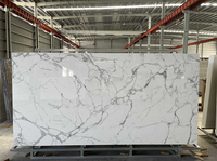 Carreaux de céramique de dalle de pierre frittée blanche minimaliste de luxe de qualité supérieure de 20mm pour table basse de comptoir vanité de salle de bain