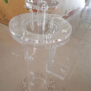 Tubo Acrílico Transparente PMMA TOMATO con Brida, Fabricación CNC, Mecanizado de Roscas, Componentes de Precisión para Ingeniería - Product Image 2