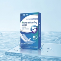 Tiras Blanqueadoras de Dientes Profesionales OEM de Marca Privada para Uso Doméstico, Cuidado Dental Ultrafino en 30 Minutos