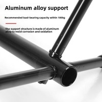 Chaise de camping et de loisirs inclinable en alliage d'aluminium, mobilier d'extérieur pliable, portable et léger pour barbecue, pêche et plage