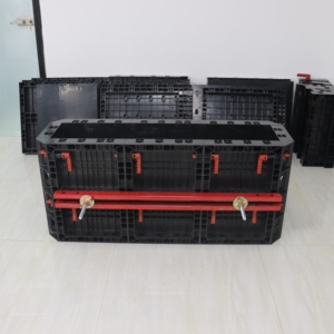 Tái sử dụng hình thành màn trập có thể điều chỉnh thiết kế mô-đun cột bê tông nhựa ván khuôn cho tường, tấm, cột - Product Image 4