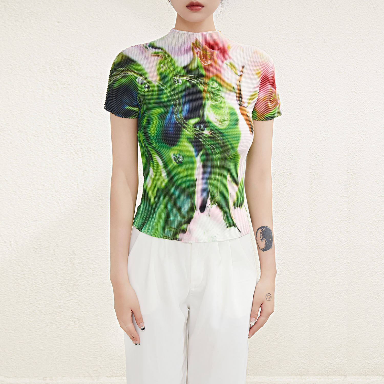 สีเขียว