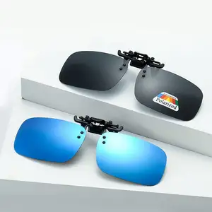 Clip polarizzata all'ingrosso del progettista del metallo sugli occhiali da sole occhiali da sole