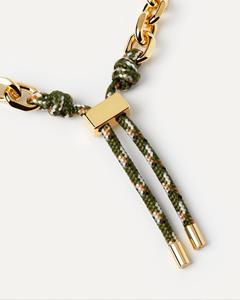 Pulsera de cadena de acero inoxidable ajustable Vikingo, oso con seda Baguette, diseño de Baby Khan para alergias - Product Image 6